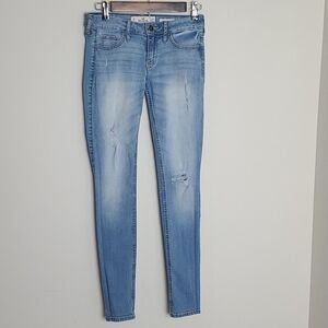Hollister low rise super skinny jeans